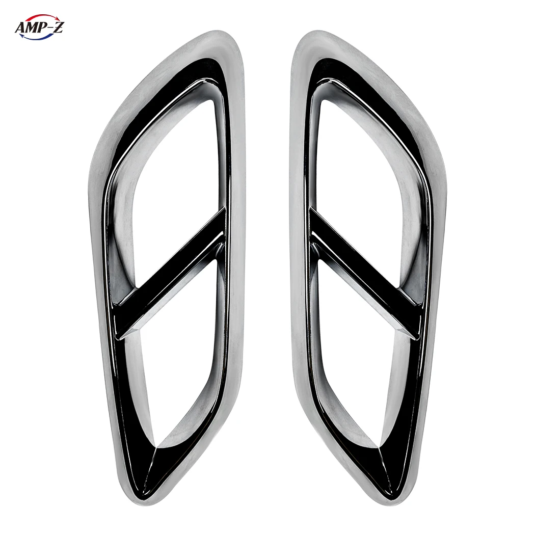 AMP-Z W214 Exhaust Pipe Cover Auto Body Tunning For Mercedes Benz E Class W214 2024+ E260 300 AMG Car Accessories