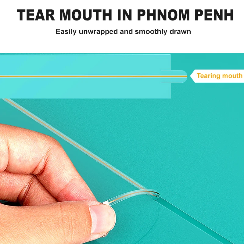 Wallepac Micron Clear Bopp Flim Heat Sealable Packaging Film In High Shrink Perfume Soap Box Packaging For Heat Shrink Machine