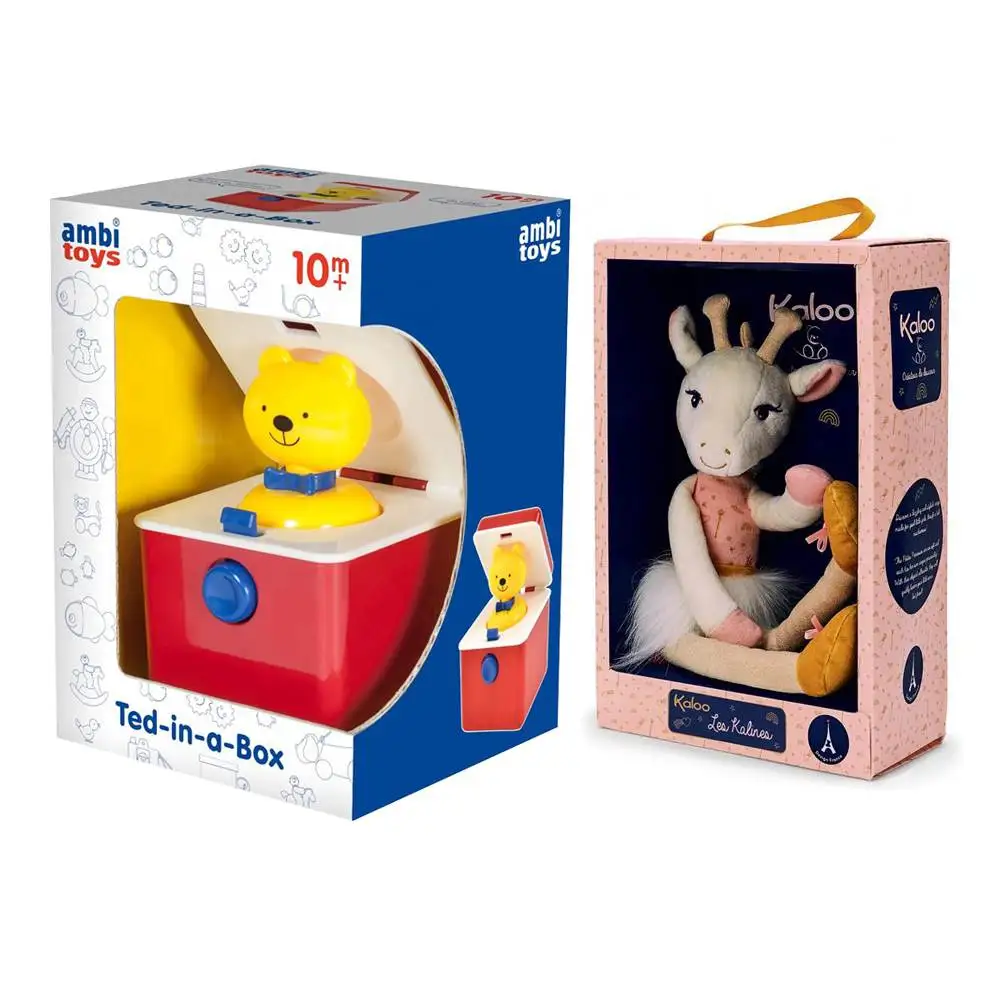 Коробки для игрушек из гофрированного картона