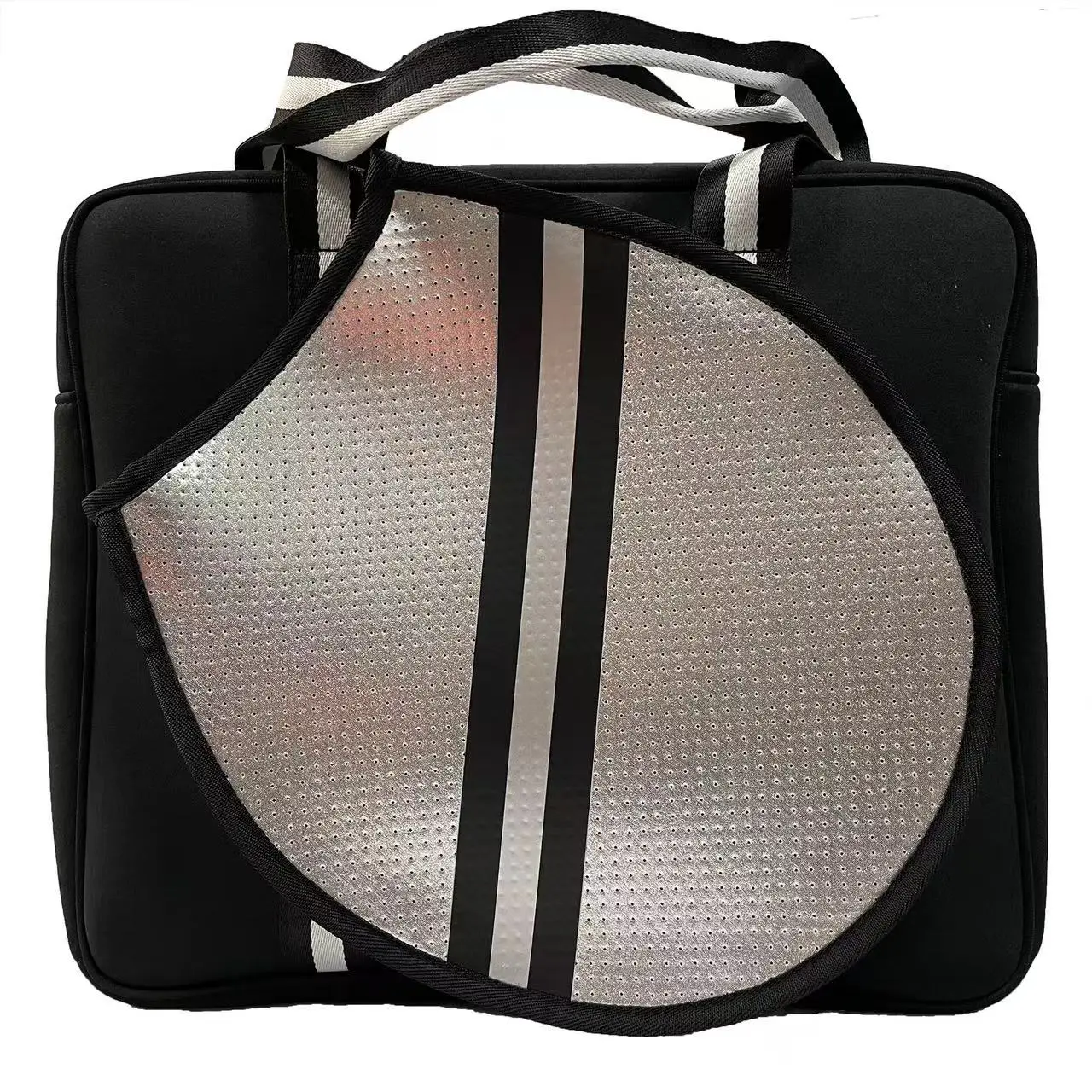 RTS Hot Selling Neoprene Sport Product 2022 New Design Tennis Tote Bag With Removable Strap