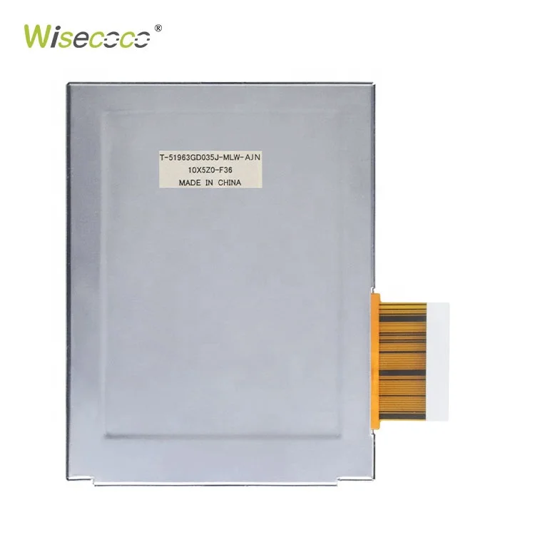 High Sensitive Tft 3.5 Inch Lcd Display Panel Module Cmos 320*240 50 Pin Fpc Connector T-51963GD035J-MLW-AJN  3.5 Inch Screens