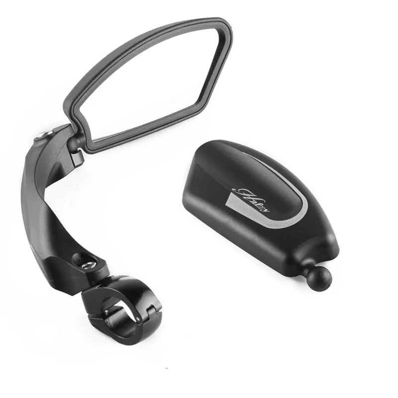 New Black Mini Rotate Flexible Bike Bicycle Cycling Rearview Handlebar Mirror