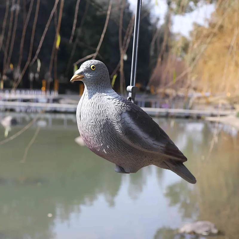 30*11.5*12 Acceptable Sustainable Birds pigeon PE Solar Eagle Decoy Bird Sacre for Animal Control