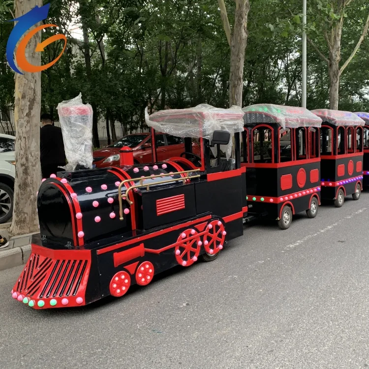 Adults Electric Sightseeing Train Ride Trackless Tourist Train at an Price