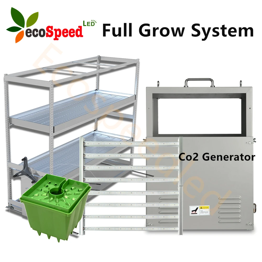  Ecospeed комнатная гидропонная теплица с 4/8/10 горелками генератор co2 для greenhous grow room/коммерческий
