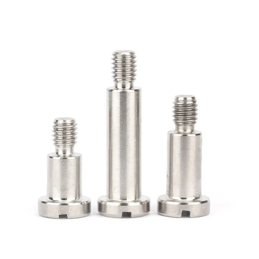Slotted Pan Head Shoulder Screws DIN 923 A2 Stainless Steel Bolt
