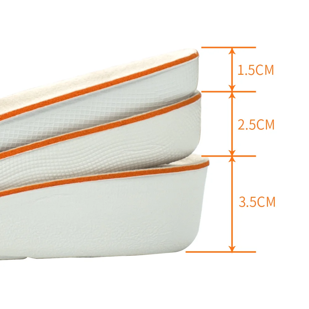 
ZRWF06B Invisible Increased Heel Lifting Inserts Shoe Lifts Shoe Pads 