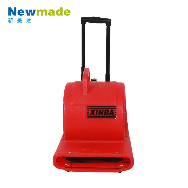 Gray 220-240V High-Pressure Electric Blower Jet Fan Mini Air Blower Inflatables Metal Air Blower Carpet Dryer Red