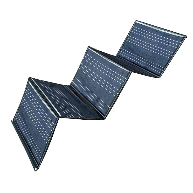 50W foldable solar panel kit with USB0C for Laptop Portable Generator 12v Car Boat RV Battery
