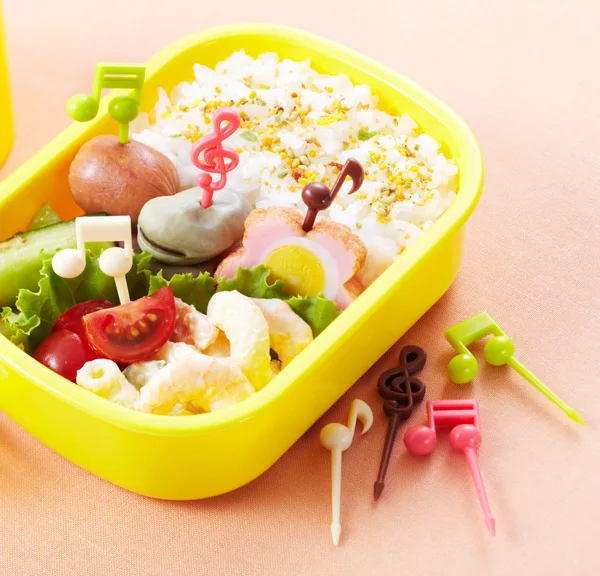 Creative elephant tiger rabbit mini plastic lunch decoration cartoon animal children fruit