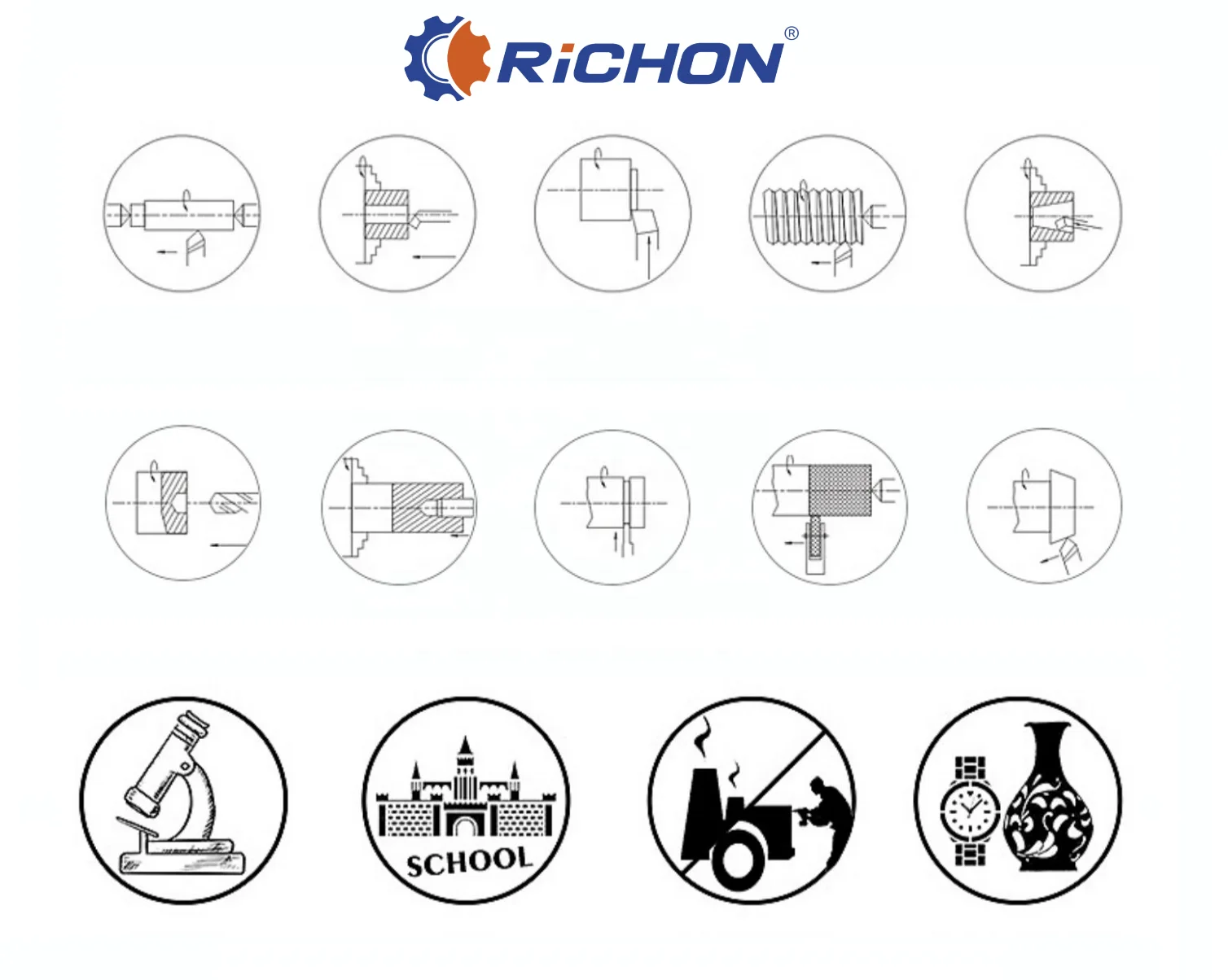 BV25l Gear Head Engine Lathe Manual High Precision Auto feeding Metal Turning Lathe