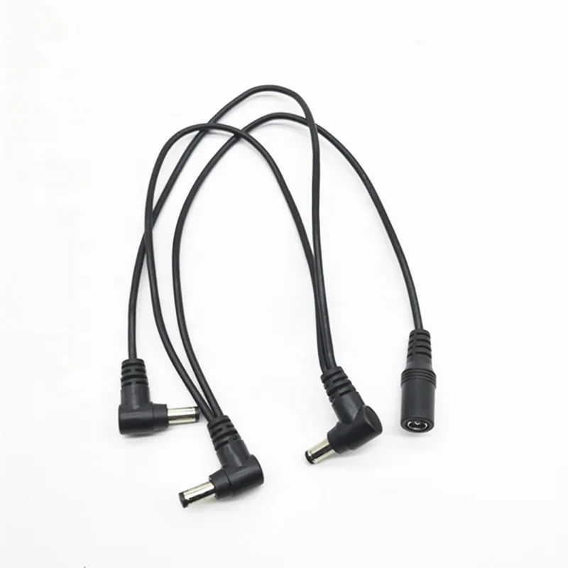 9V 12V 1A Power 1 to 4 way DC cable DC 5.5 x 2.5mm Guitar cable Daisy chain cable power adapter