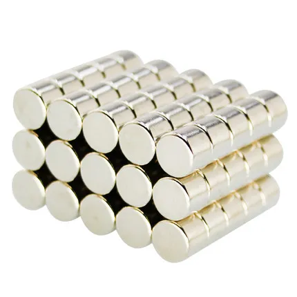 D8mmx6mm Neodymium Magnet Permanent NdFeB Super Strong Powerful Small Round Magnetic Magnets Disc 8mm*6mm