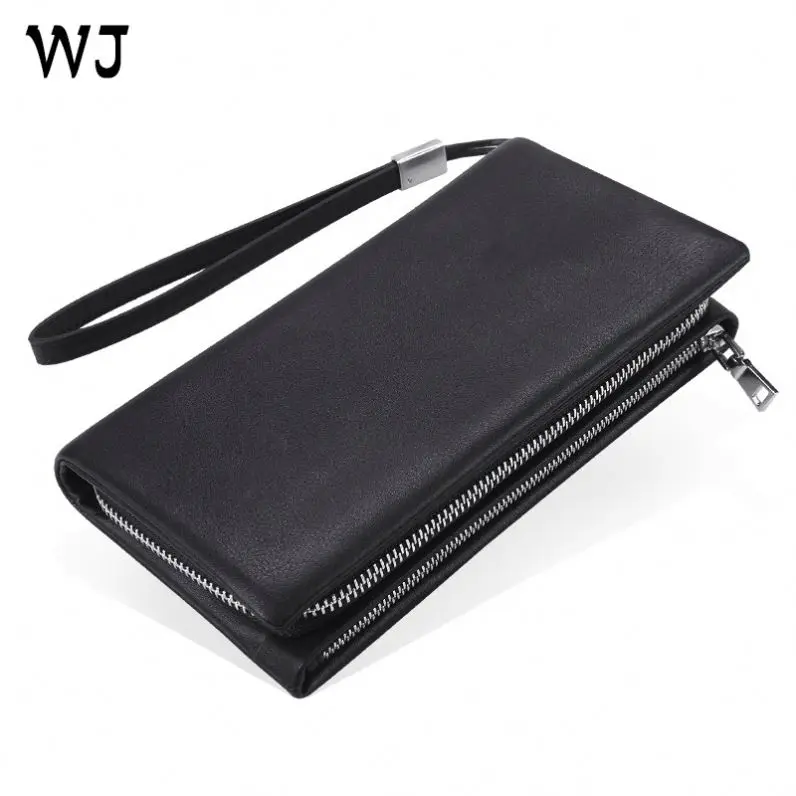 Cheap Fashion Hot Sale Top End Quality Real Cow Leather Personalized Custom Unisex Oem Man Leather Wallet