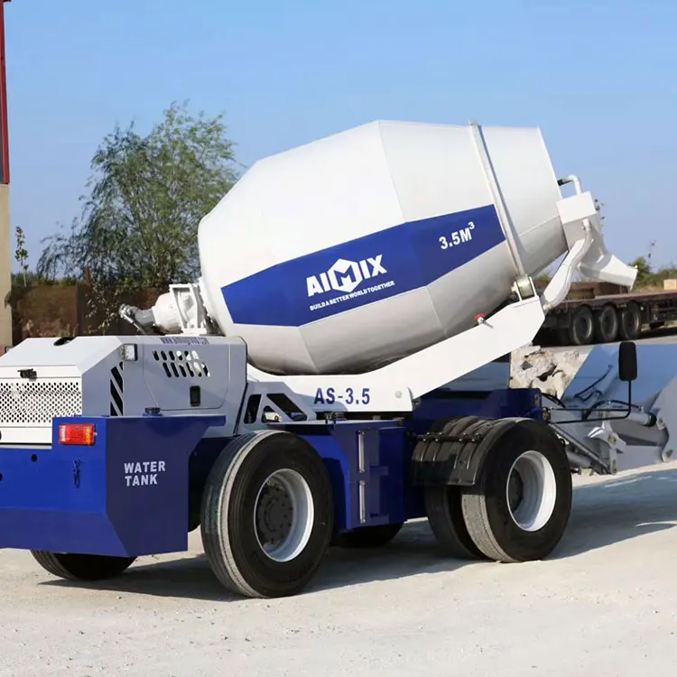 Hydraulic concrete mixer truck 1.8  2.6  3.5  4.0  5.5  6.5cbm  self loading cement mixer truck