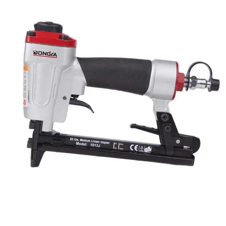 Dongya 1013J Pneumatic Upholstery Air Stapler Gun for Wood Furniture Nailers Product