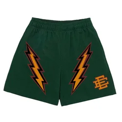 Wholesale mens 5 inch Inseam Custom Mesh Shorts Men With Pockets Breathable Fashion Sweatpants Summer Beach EE Short