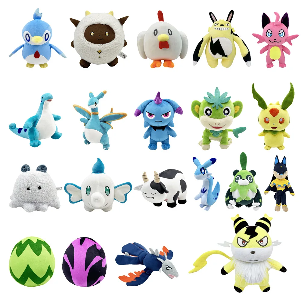 New Arrival Palworld Game Figure Plush Toy Soft Stuffed Anime Cartoon Doll for Kids Birthday Gift
