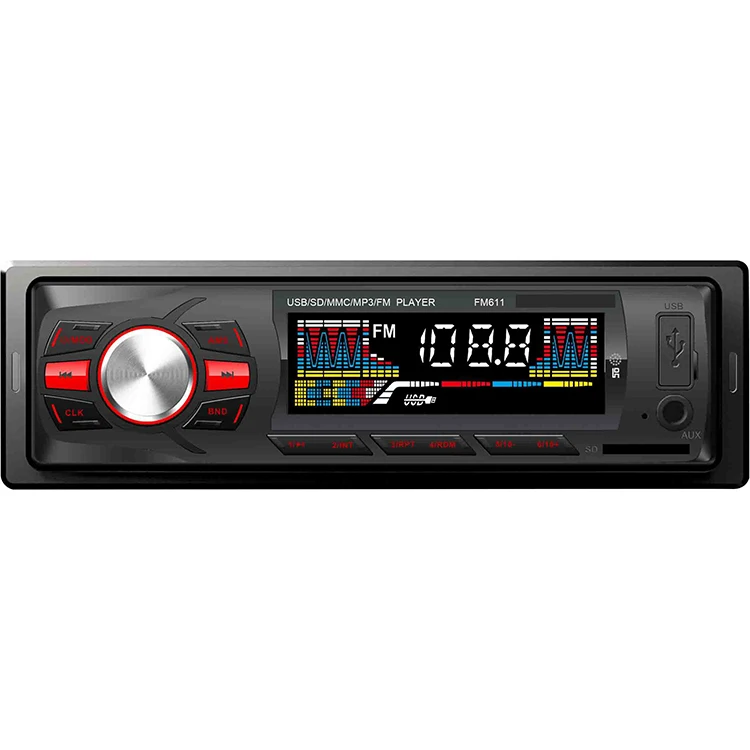 
Лидер продаж, автомобильный mp3-плеер 1 Din с ЖК-дисплеем и USB-подключением 