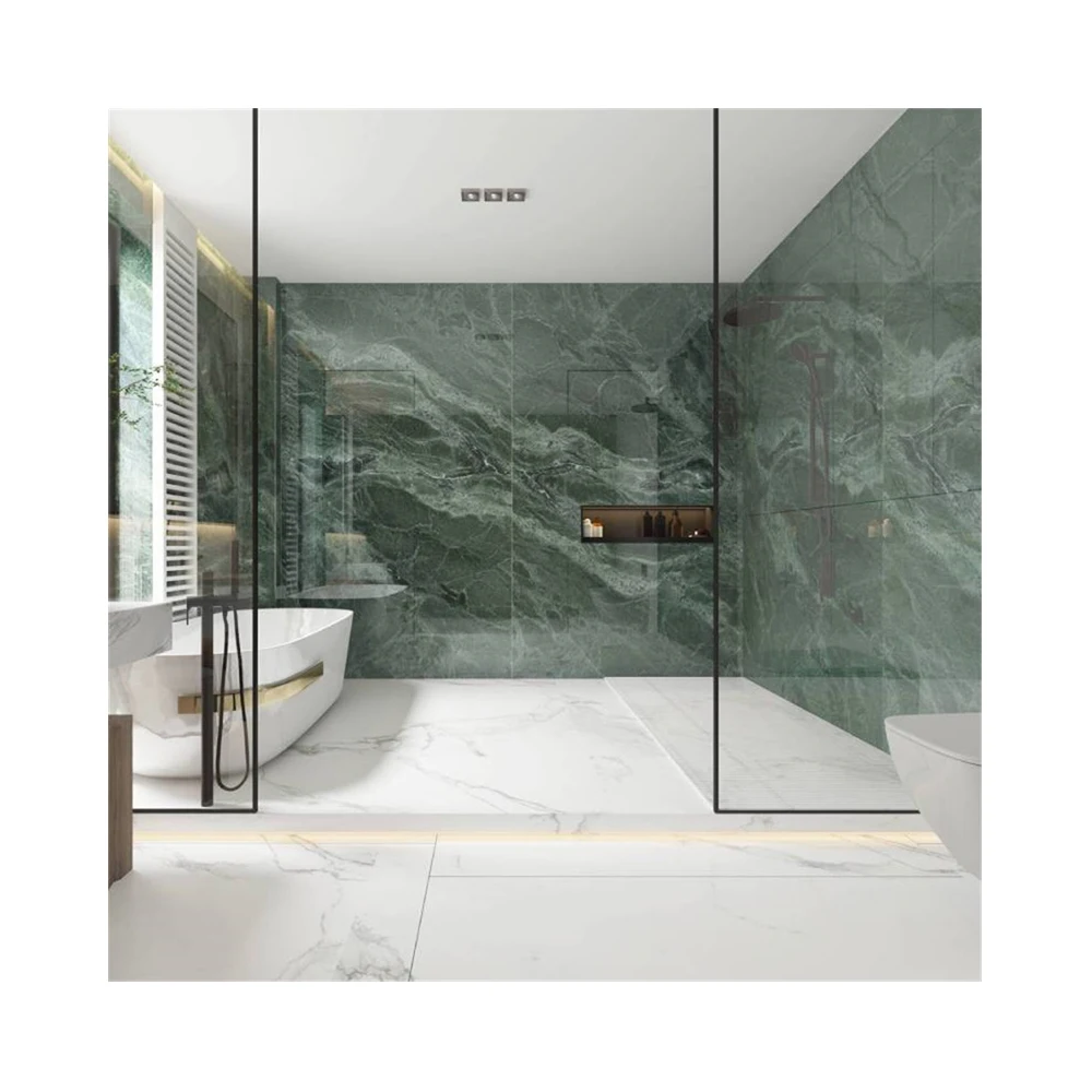 Product All Sizes Top Imperial Indian Green Cheap Price Top Quality Polished Green Rajasthan Marble Big Flower Green Marble