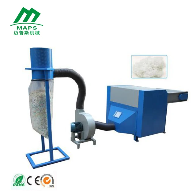 Бейсбольная ватный тампон делая машину полиэстер шар из волокна для заполнения подушек AV-750A