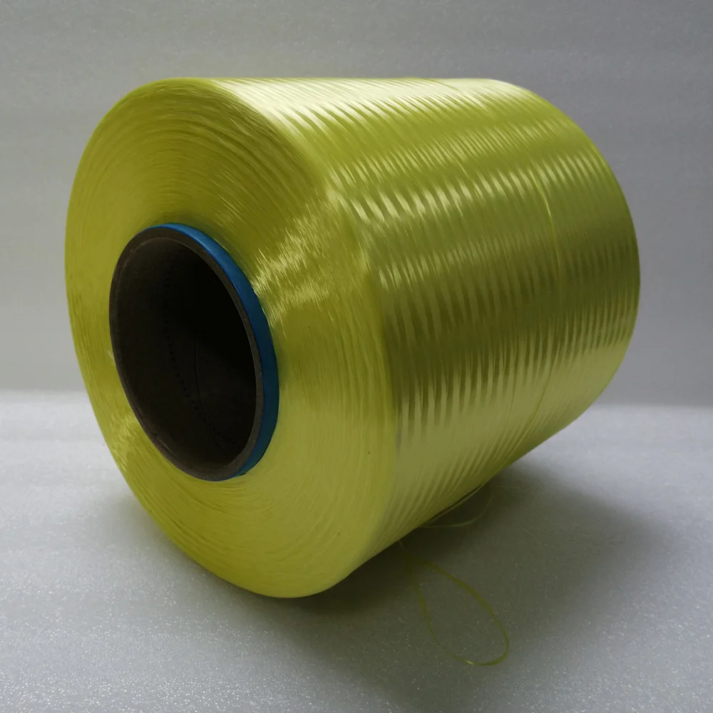 fireproof fabric aramid fiber for fire blanket 1000D Para Aramid Filament Yarn