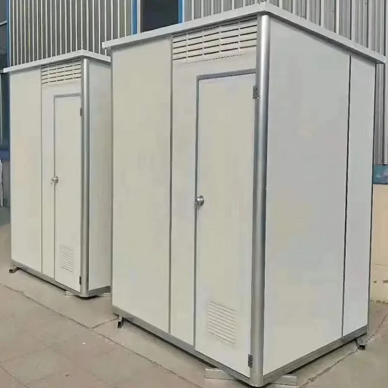 China Public Modular Mobile Toilets Cabin Outdoor Restroom Block Container Ablution Shower Portable Toilet