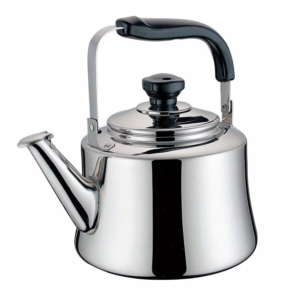Manufacturer Elegant Stainless Steel Whistling Straight Outdoor Or Indoor Water Kettle With Bakelite Handle