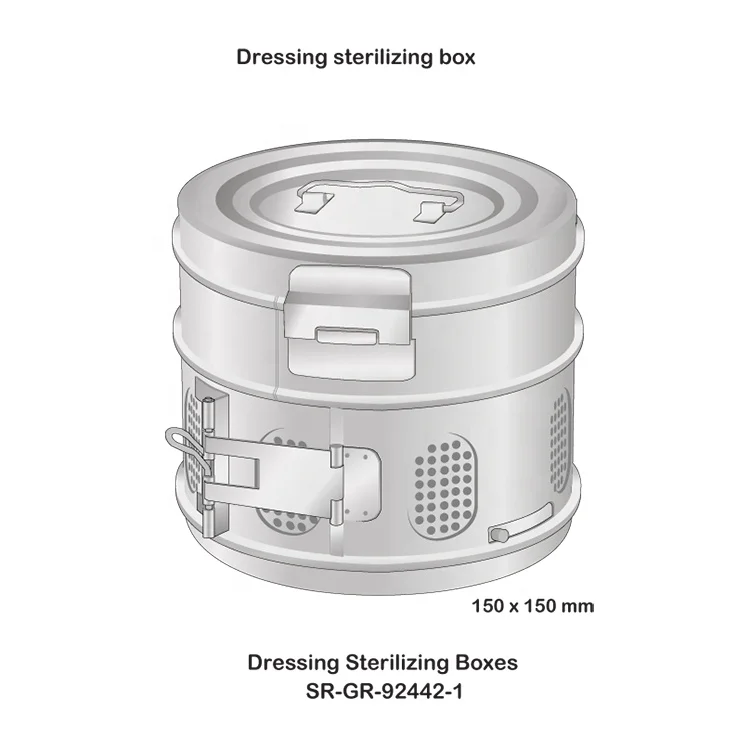 Factory Wholesale Custom Price Surgical Dressing Sterilizing Boxes