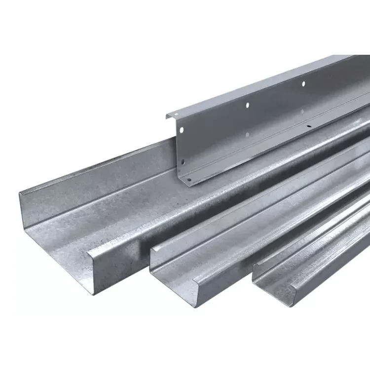 Complete range Prime quality 400*100mm  Purlin Structural C U Profile Channel Steel for steel rail