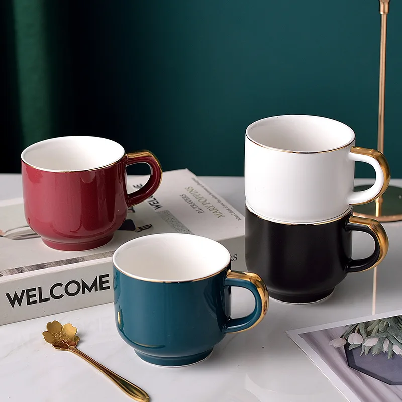 Bulk cheap mini stoneware mugs latte espresso cup custom ceramic coffee mug