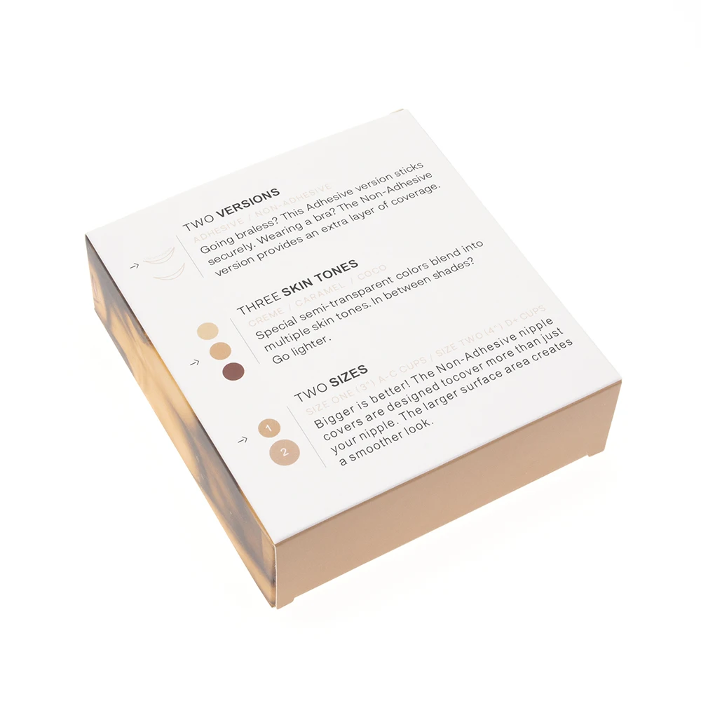 Wholesale Women Washable Reusable  Invisible Concealer Ultra-thin Silicone Breast Nipple Pasties Soft Self-adhesive Nipple Cover