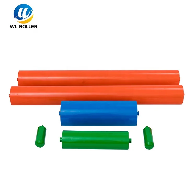 Construction Machinery Parts 5 inch Dia CEMA Steel Troughing Conveyor Idler Roller