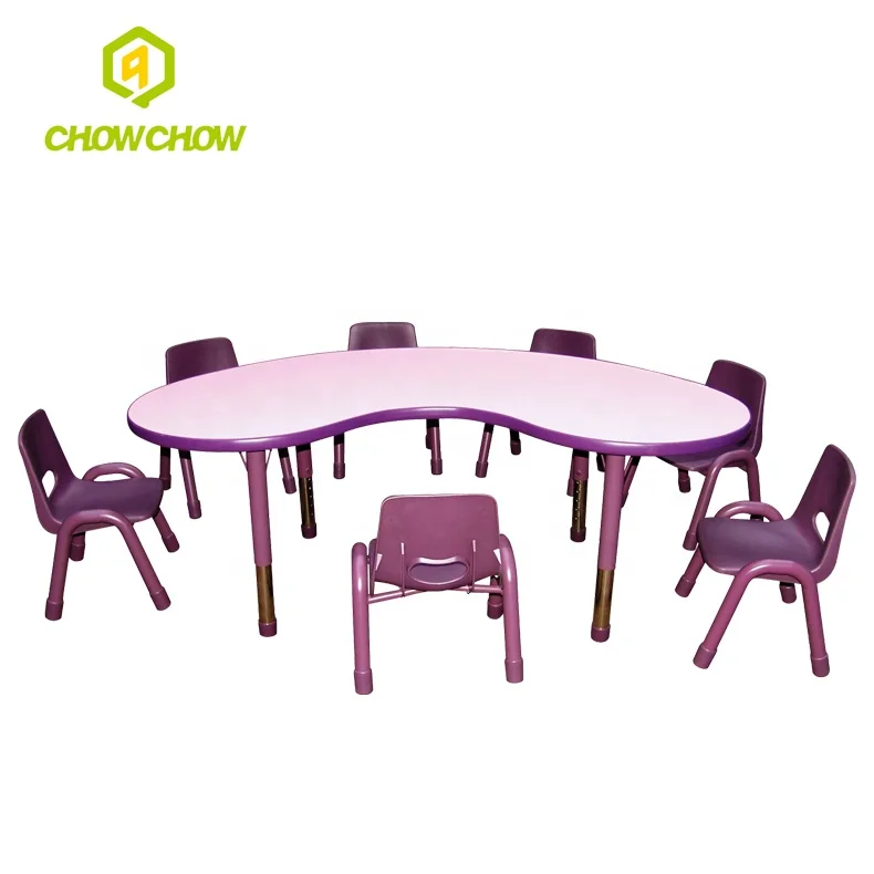 Height Adjustable Children Furniture Child Study Table