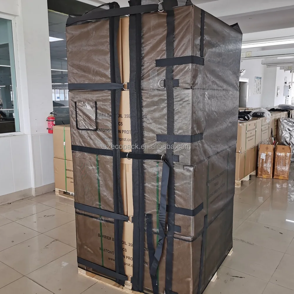 ecopack new design Custom Net Wrap Pallet Wrapper Alternative to plastic Wrapping