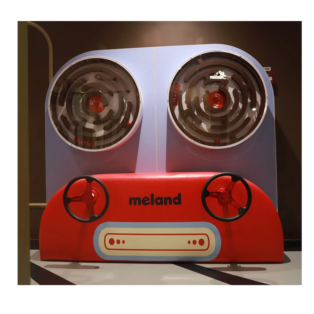 Maze ball wall Science museum equipment for kids Indoor playground equipment for ball pool  Labyrinth ball wall