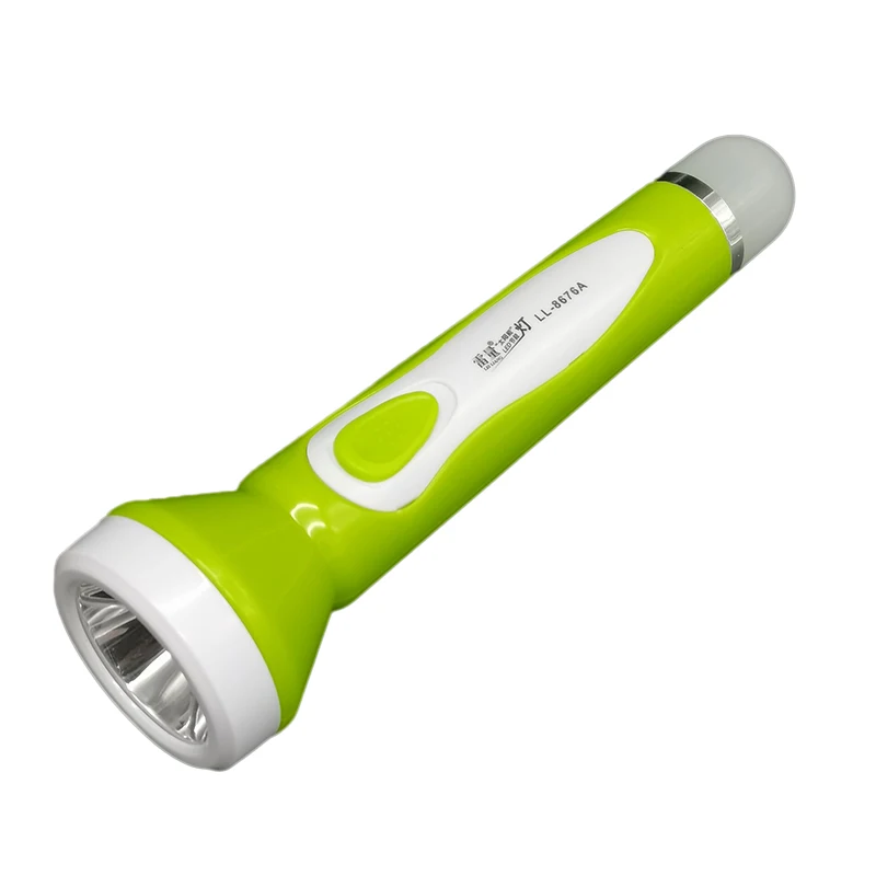 8676A bangladesh pakistan  hotsale  18650 Plastic lithium battery torch light   for sale