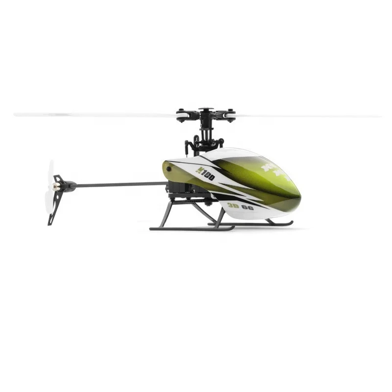 WLTOYS K100 2.4GHz 6CH RC Helicopter 3D 6G Single Paddle Remote Control Helicopter Model Toy For Kids