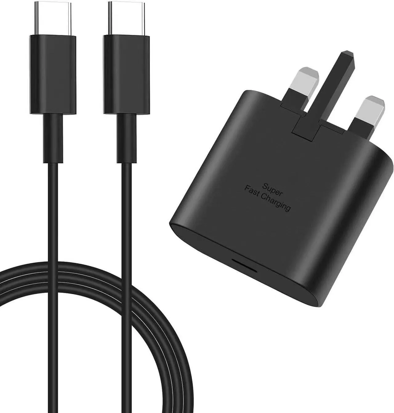 Factory OEM C-C Fast Charging Head set 1 m 2 m Type-c Fast Charging cable PD45W charger set