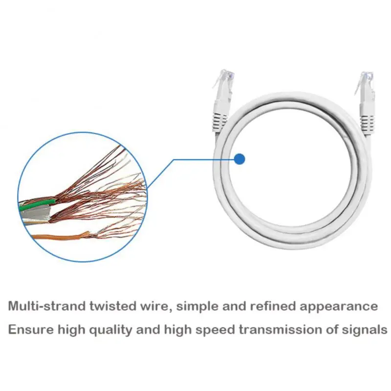 Professional Cat5e Network Lan Cable UTP rj45 24AWG Copper Wire Core Ethernet Cable for Computer Internet