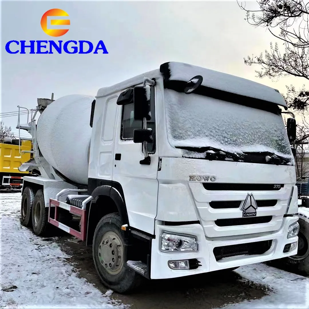 HOWO 8CBM 6x4 б/у Миксер для