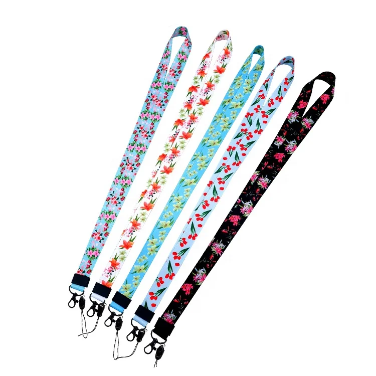 Lanyard Manufacturer Free Sample Promotional Cheap Custom Printed Polyester Neck Lanyard With Logo