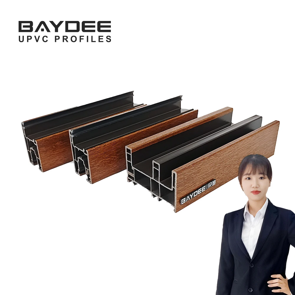Customized Building Material PVC Plastic upvc Extrusion Profile for window and door
