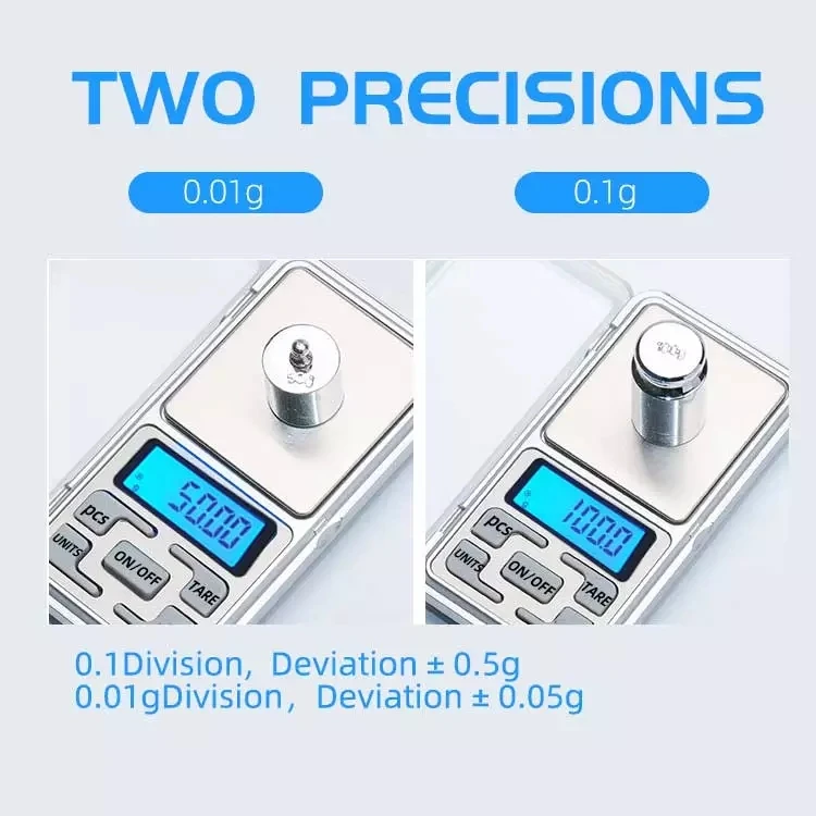 Jewelry scale precision scale miniature palm weighing 100g/0.01g