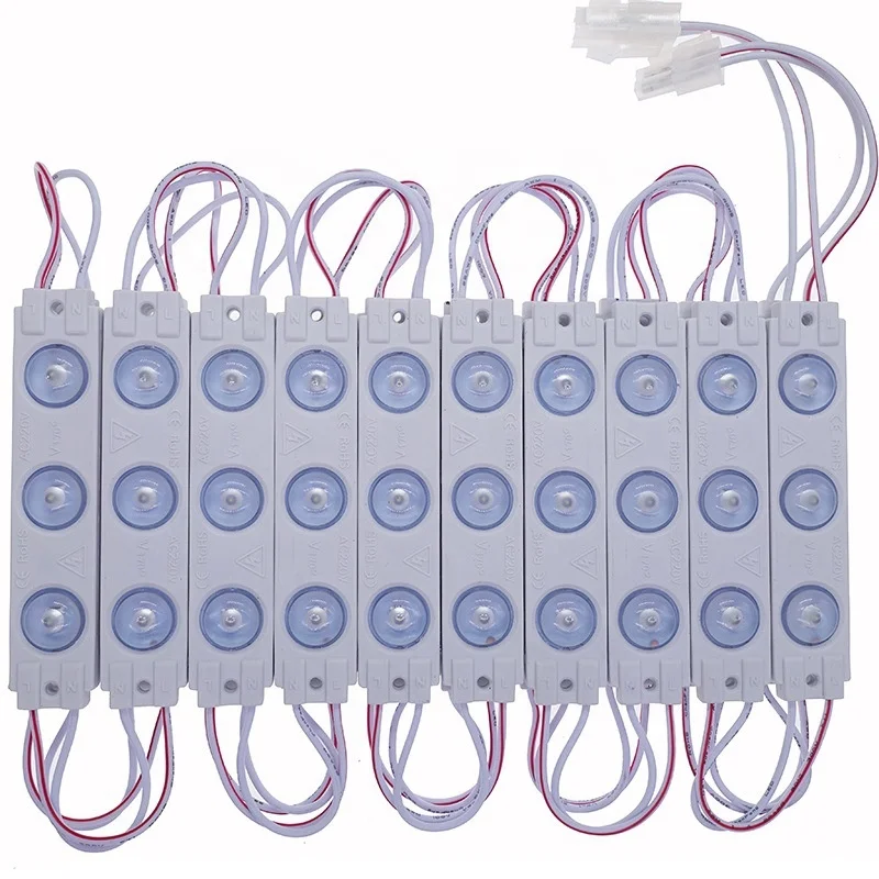 Chinese Whosale 110V Led Modules AC220V Module 1.5W 2.0W Smd2835 Cheap price Ip67 Super Bright 220V Module For Lightbox