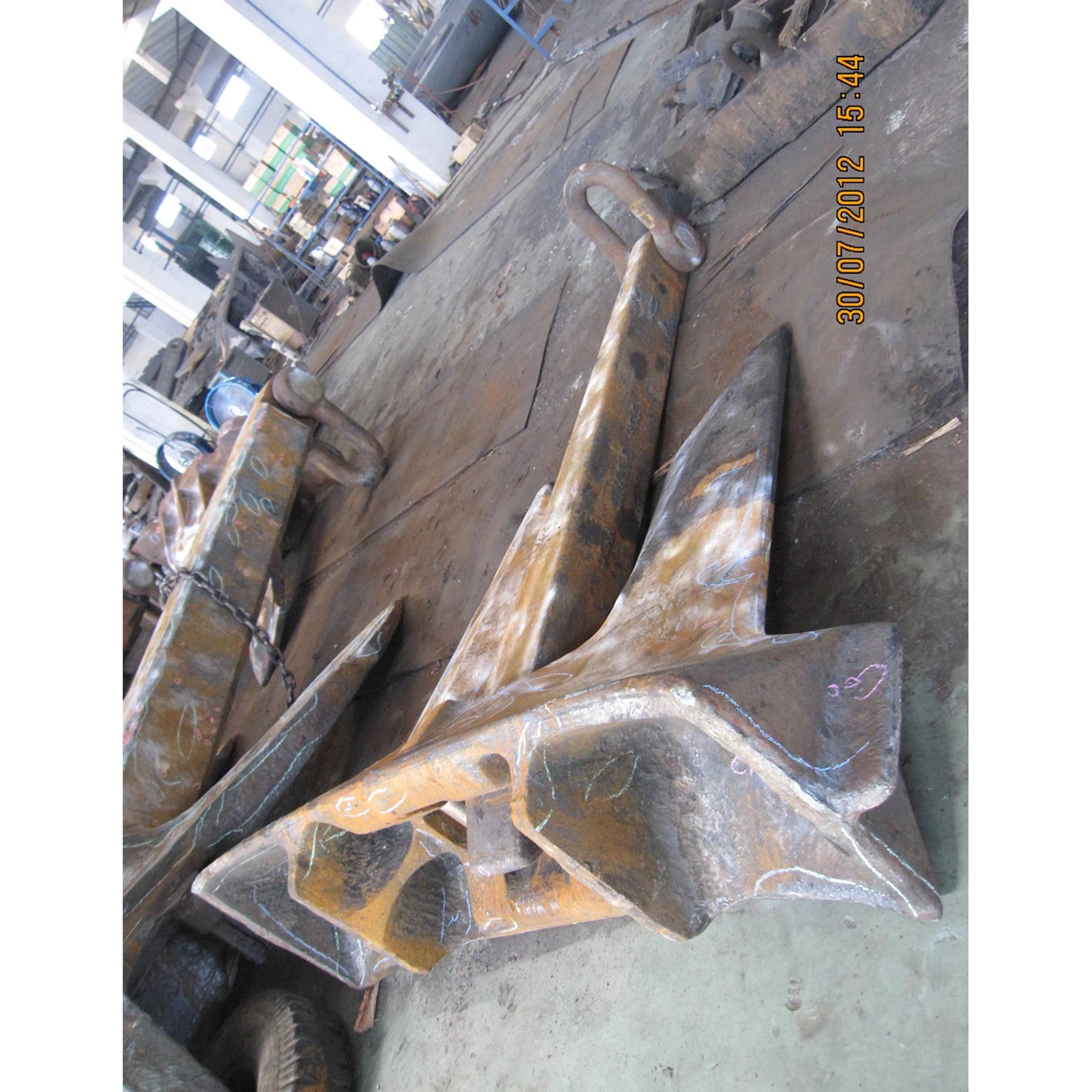 Custom Delta-Style Small Boat Anchor