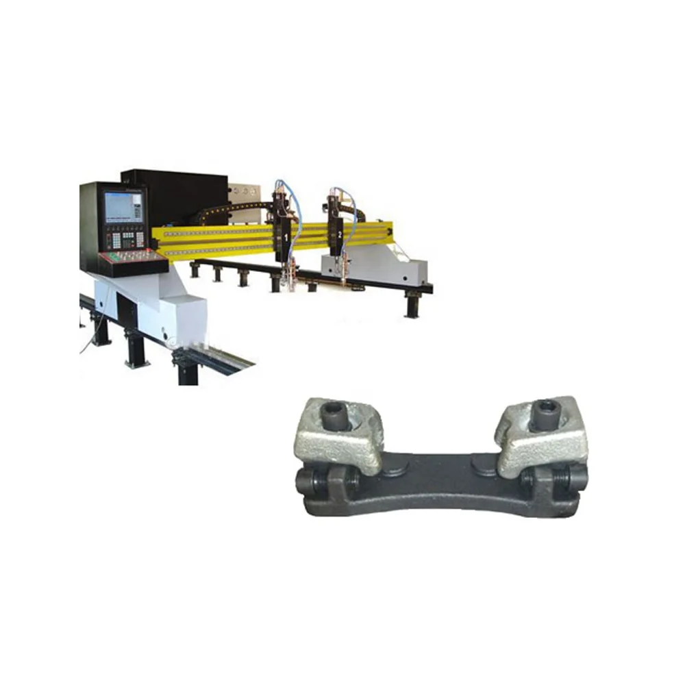 High Quality Rail Clamps of Rail and Rack for Gantry CNC Flame Plasma Cutting Machine