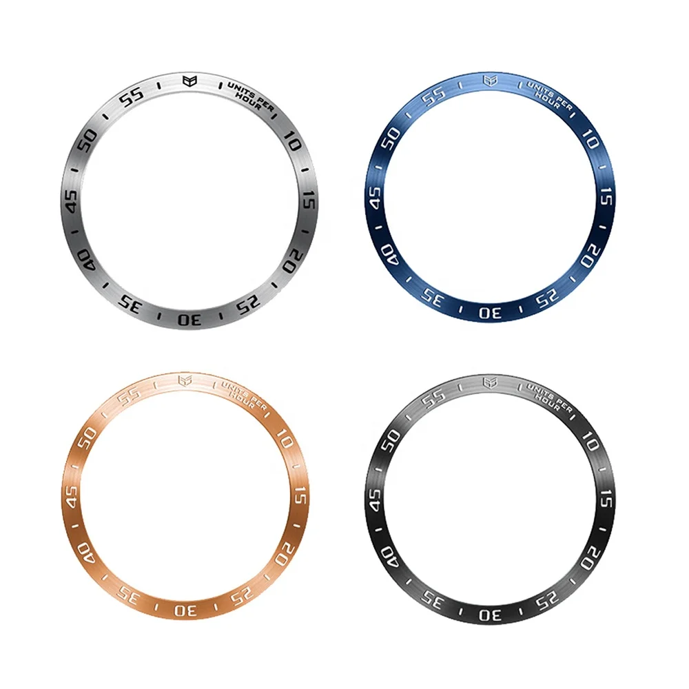 For Samsung Watch 6 Metal Case Frame Stainless Steel Protective Bezel Ring For Samsung Watch 6 Classic 43mm 47mm PC Bezel Ring