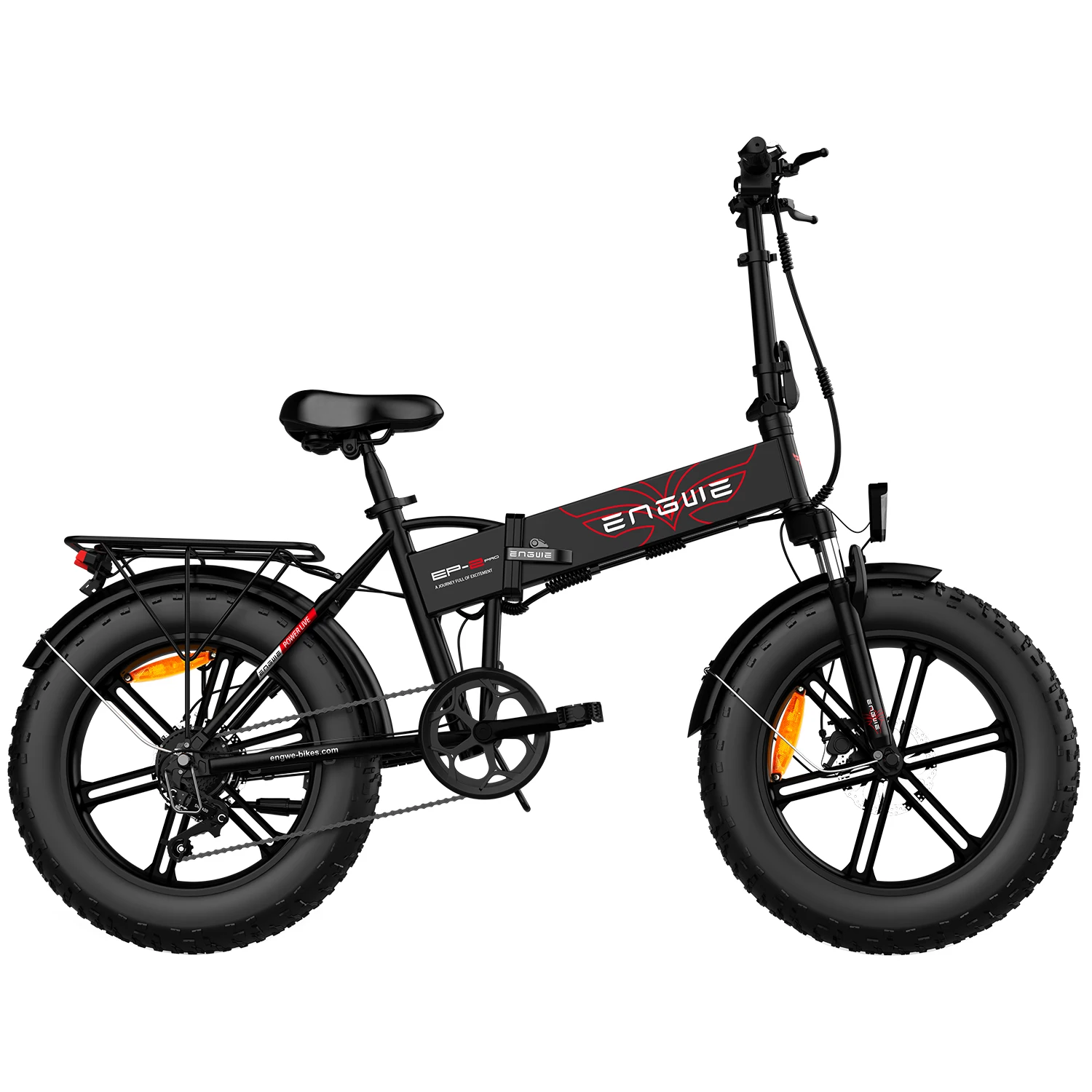 Engwe EP-2 двигателя pro складной электрический велосипед комплект батареи 750w 48V 12.8Ah готово к отправке со склада