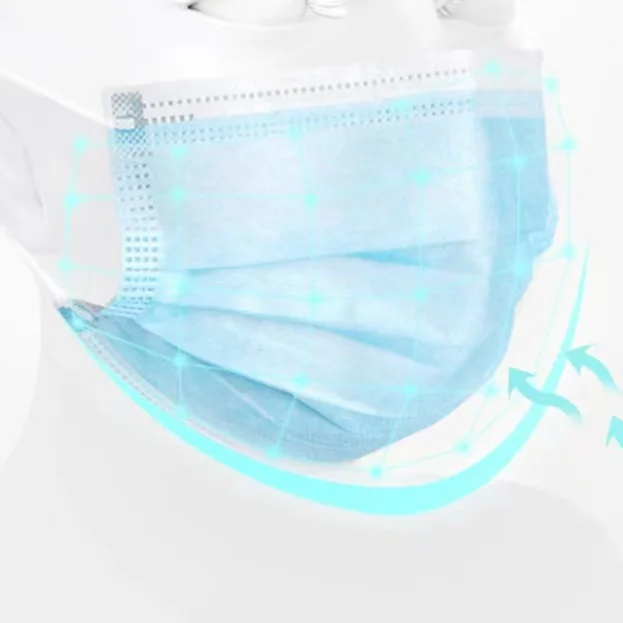 Manufacturer Wholesale three layer earring CE certified masks Hospital medical/medical disposable surgical masks